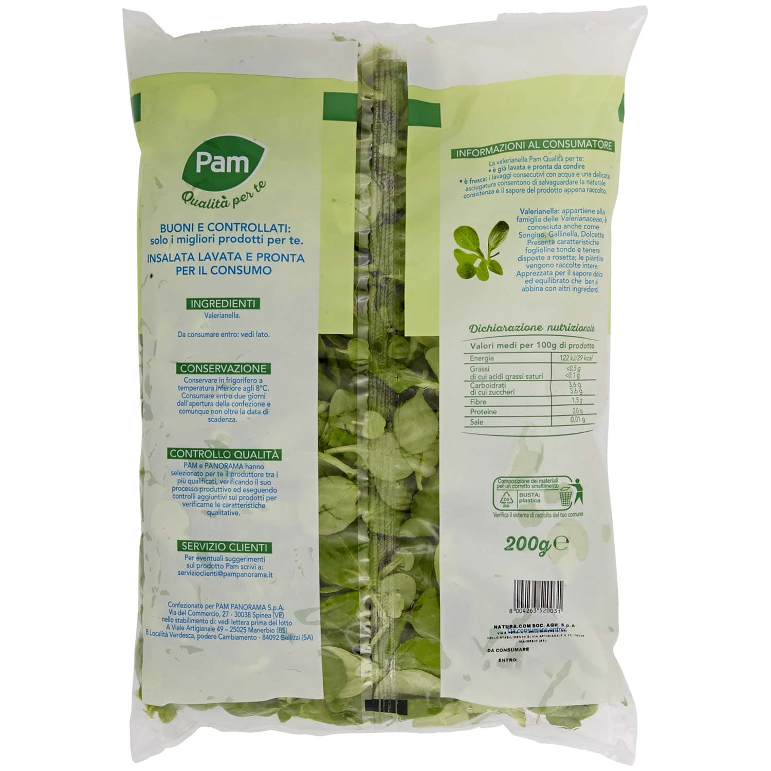 PAM Qualità per te Valeriana 200 g – immagine 5