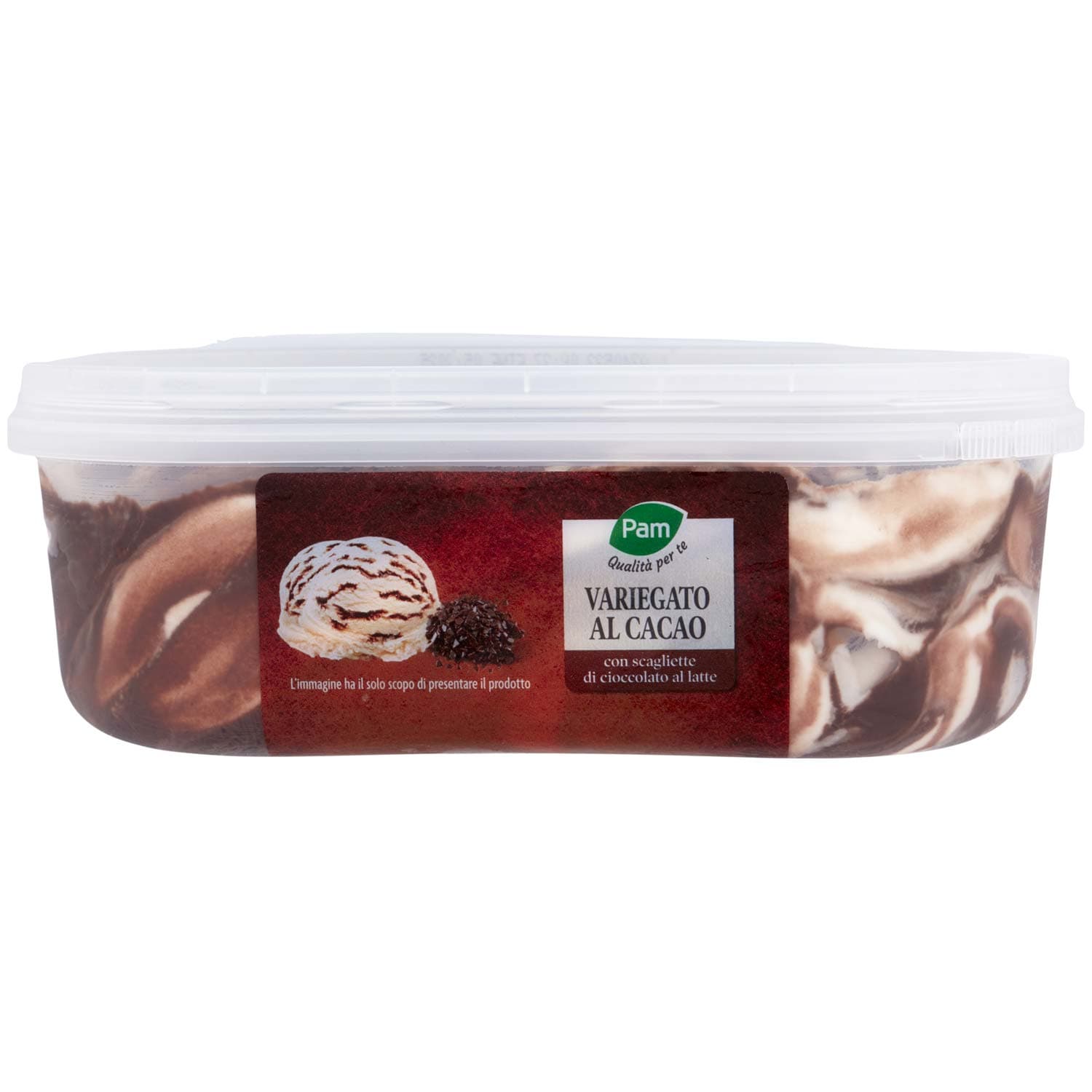 PAM Qualità per te Variegato al Cacao con scagliette di cioccolato al latte 500 g – immagine 7