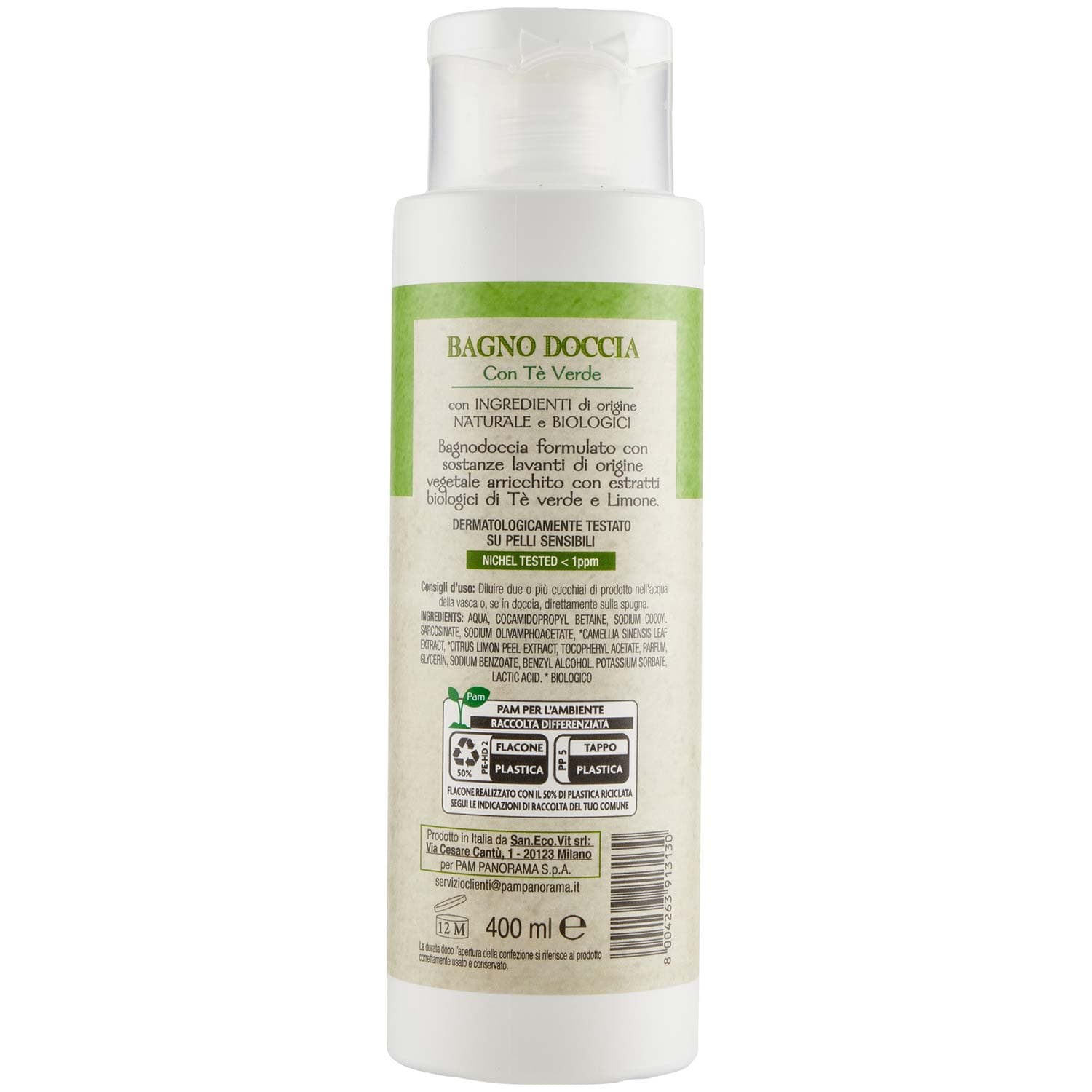 ARKALIA BIO Bagno Doccia con Tè Verde 400 ml – immagine 5