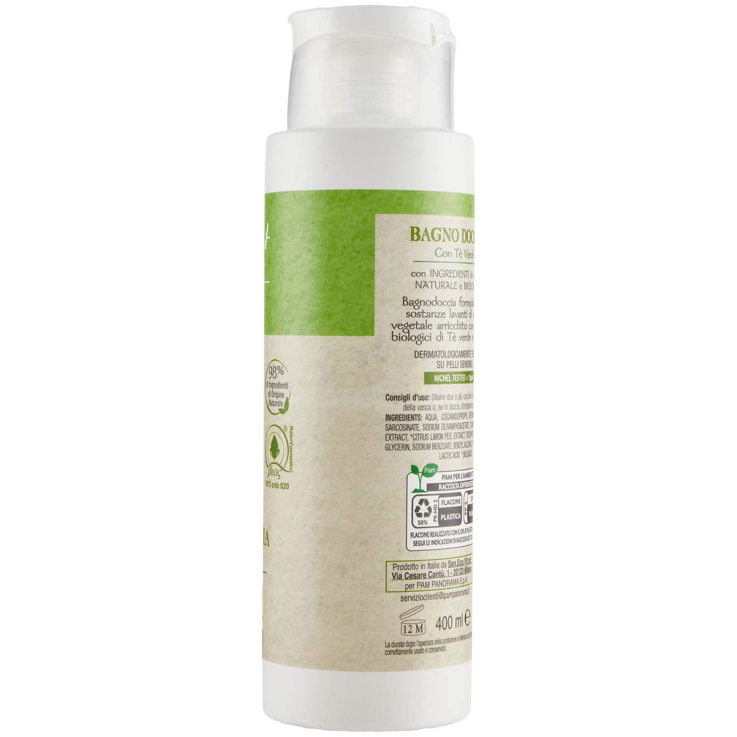 ARKALIA BIO Bagno Doccia con Tè Verde 400 ml – immagine 6