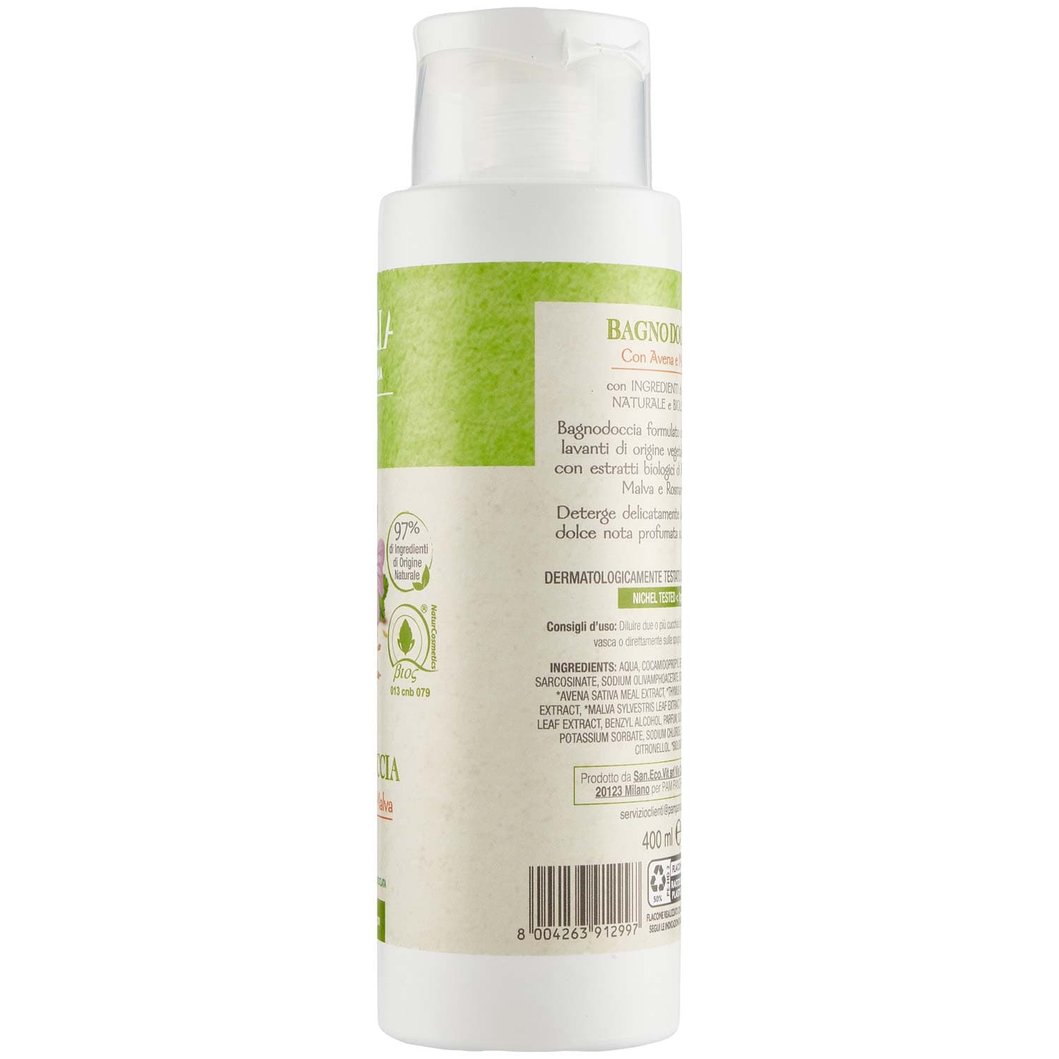 ARKALIA BIO Bagno Doccia con Avena e Malva 400 ml – immagine 6