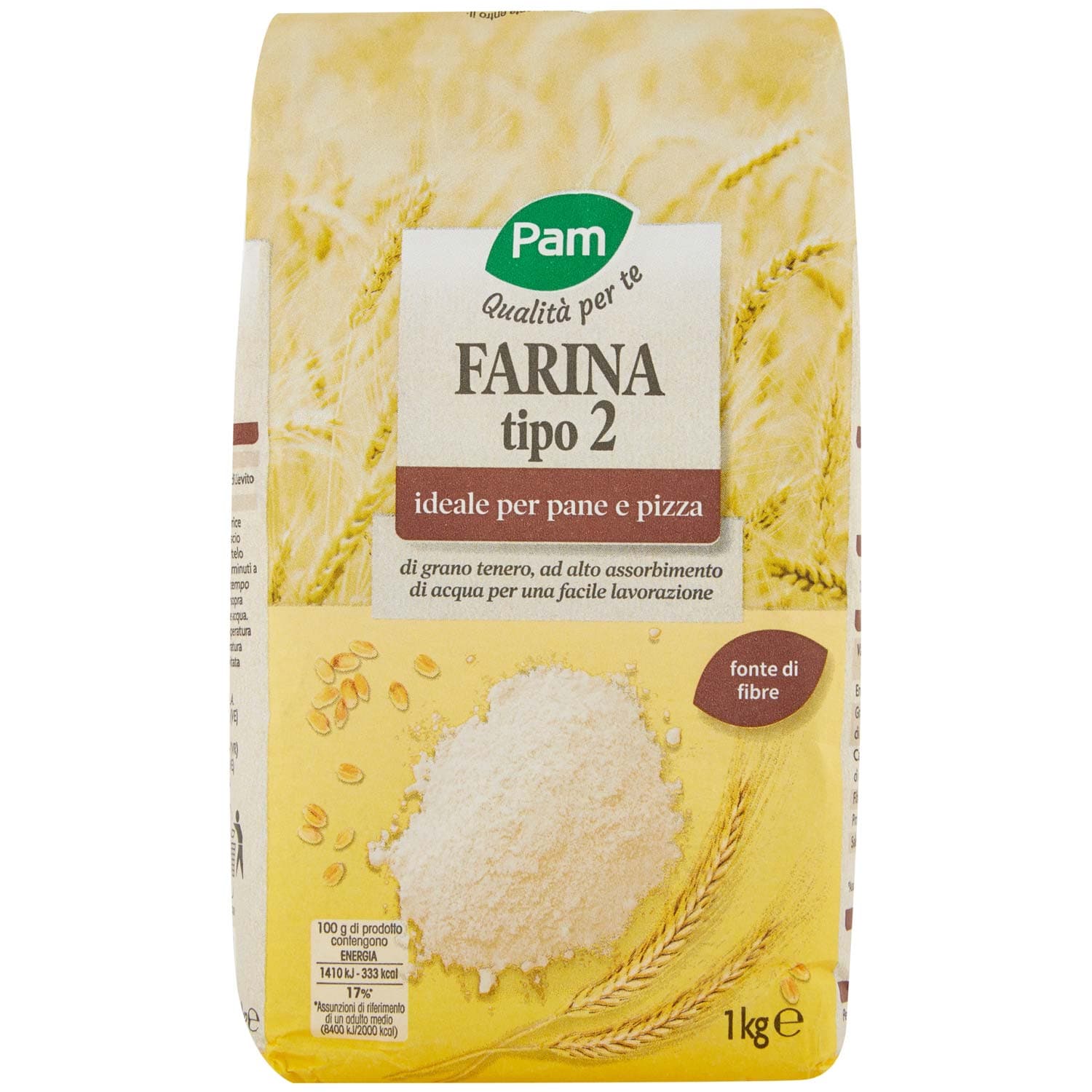 PAM Qualità per te Farina tipo 2 1 kg – immagine 3