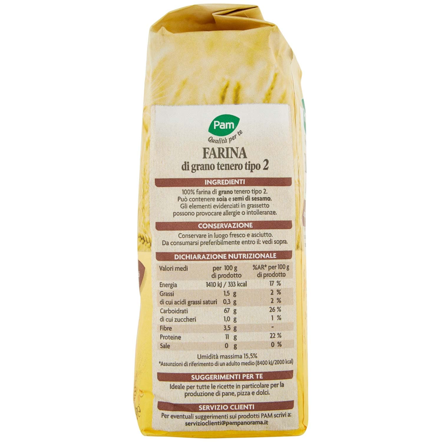 PAM Qualità per te Farina tipo 2 1 kg – immagine 6