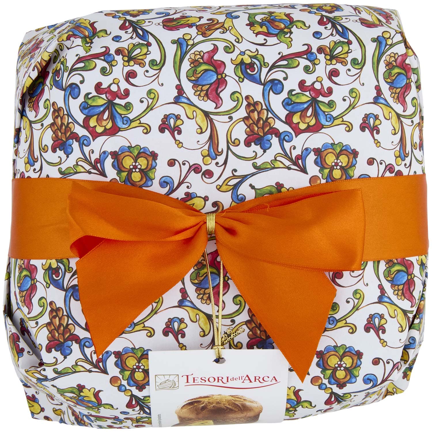 TESORI DELL'ARCA Panettone con Gocce Fondenti e Arancia Candita 1000 g – immagine 7