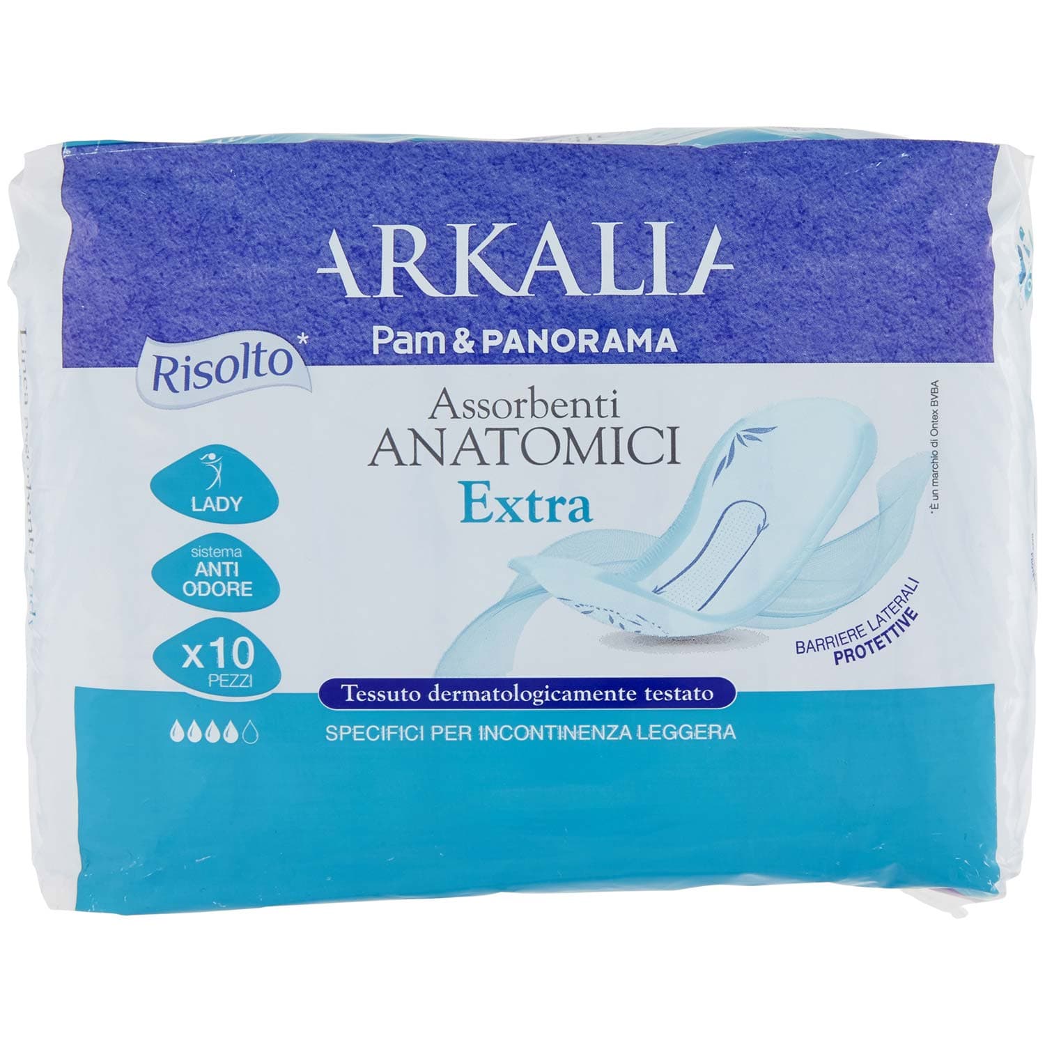 ARKALIA Assorbenti Anatomici Extra Risolto* 10 pz – immagine 3