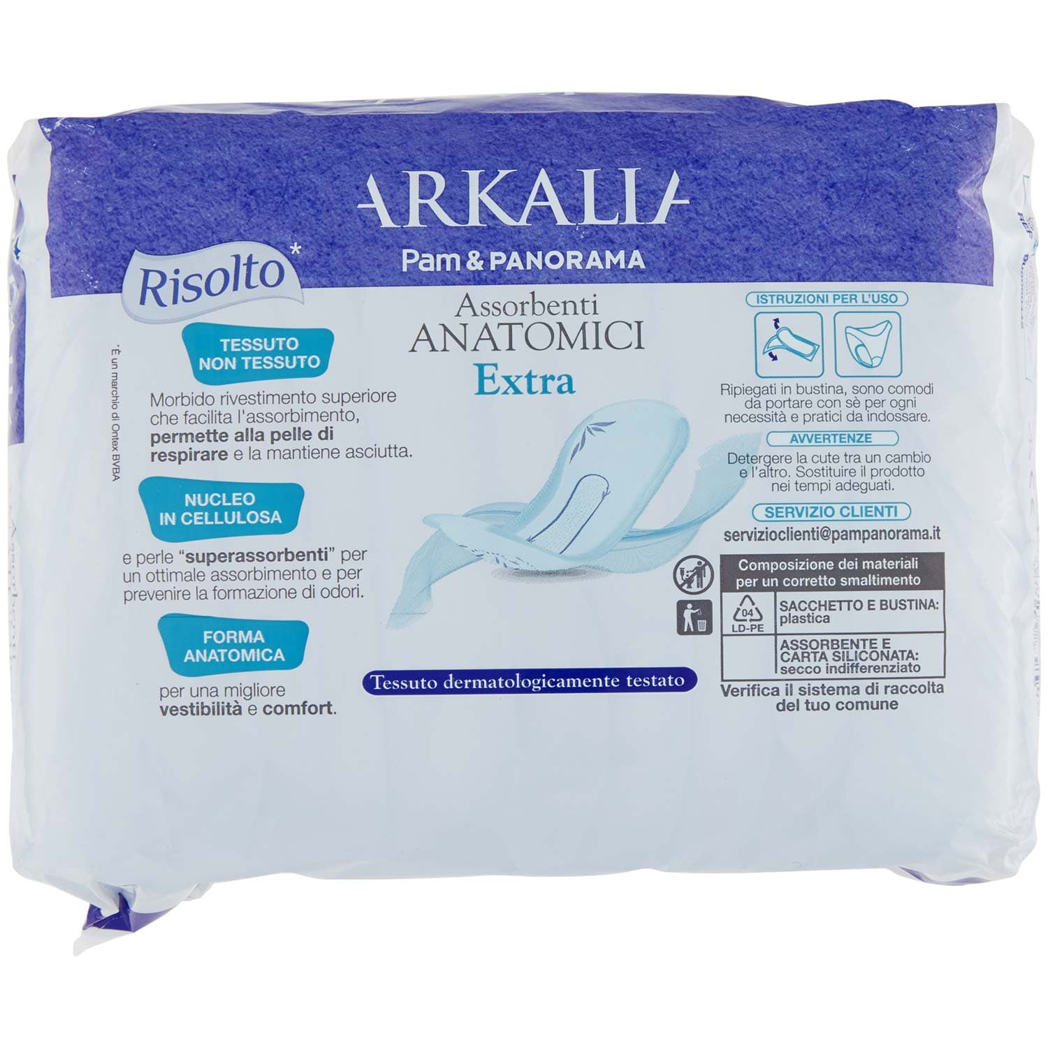 ARKALIA Assorbenti Anatomici Extra Risolto* 10 pz – immagine 5