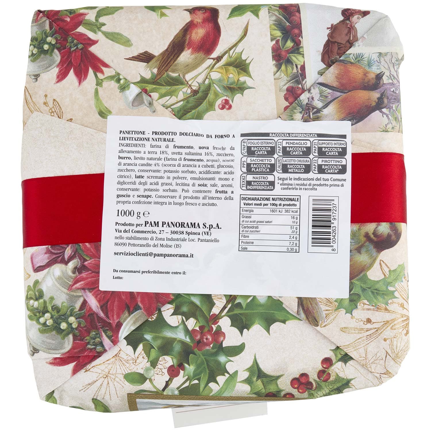 TESORI DELL'ARCA Panettone Tradizionale 1000 g – immagine 5