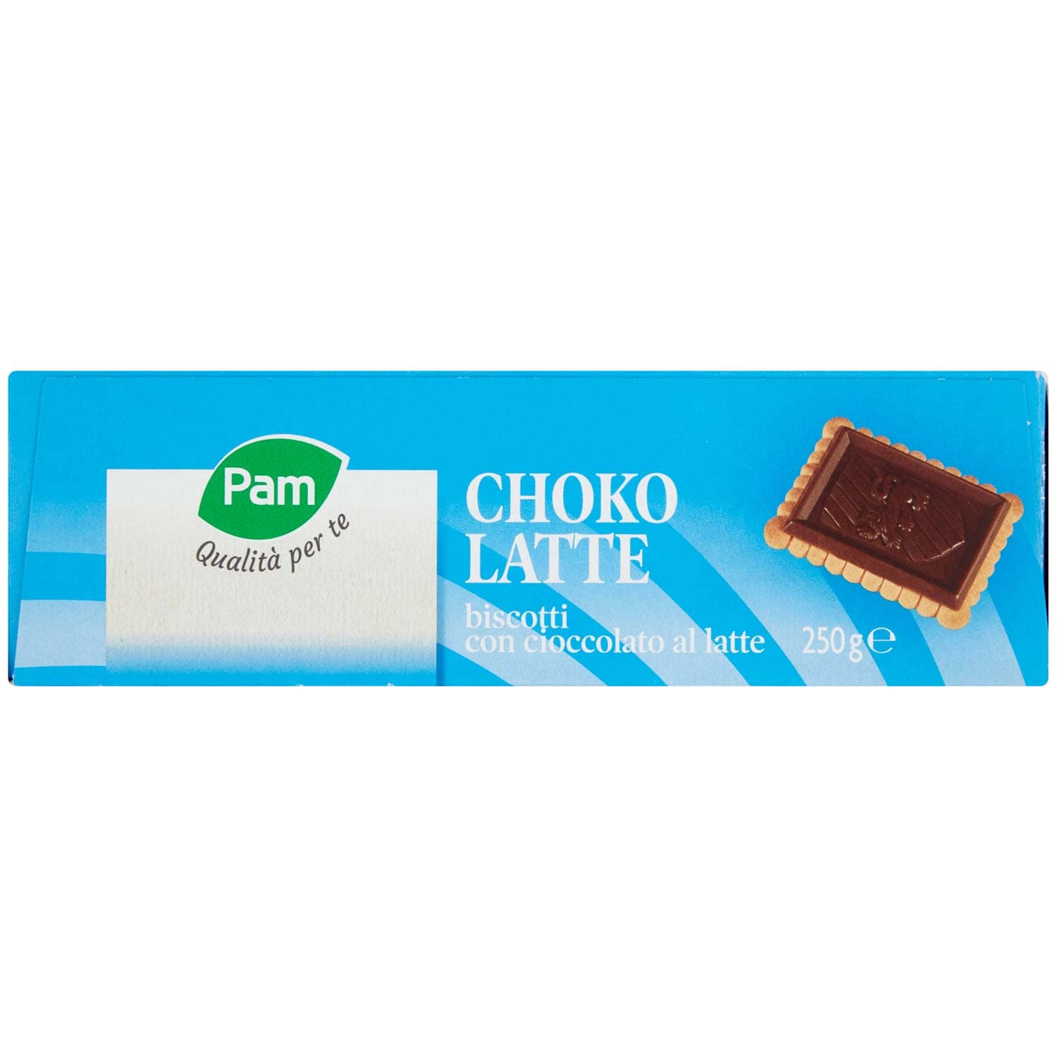 PAM Qualità per te Choko Latte biscotti con cioccolato al latte 250g (25g x 10) – immagine 7