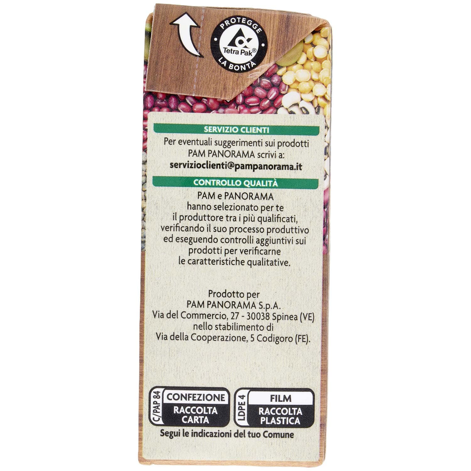 PAM Qualità per te Fagioli Borlotti 380 g – immagine 4