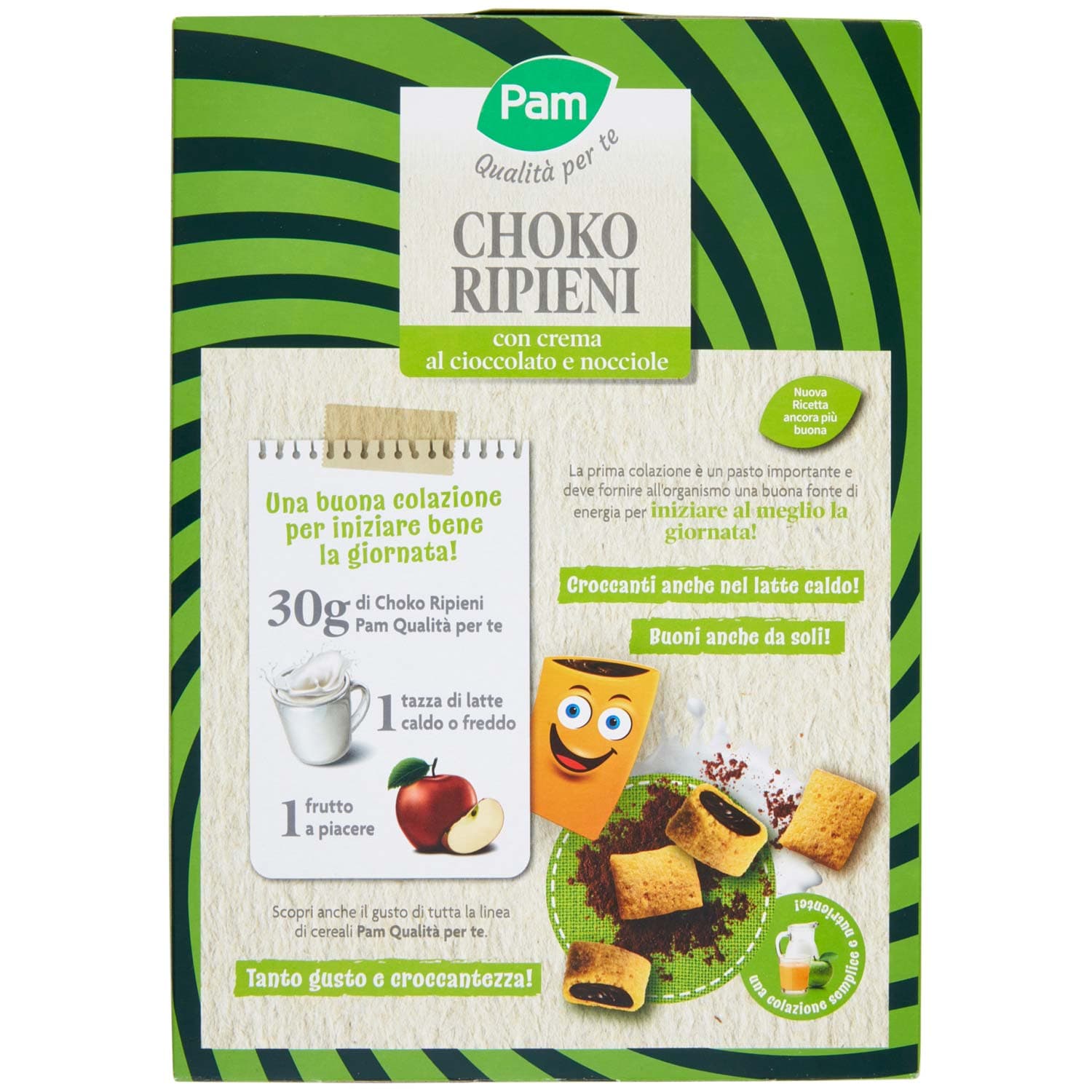 PAM Qualità per te Choko Ripieni con crema al cioccolato e nocciole 375 g – immagine 5