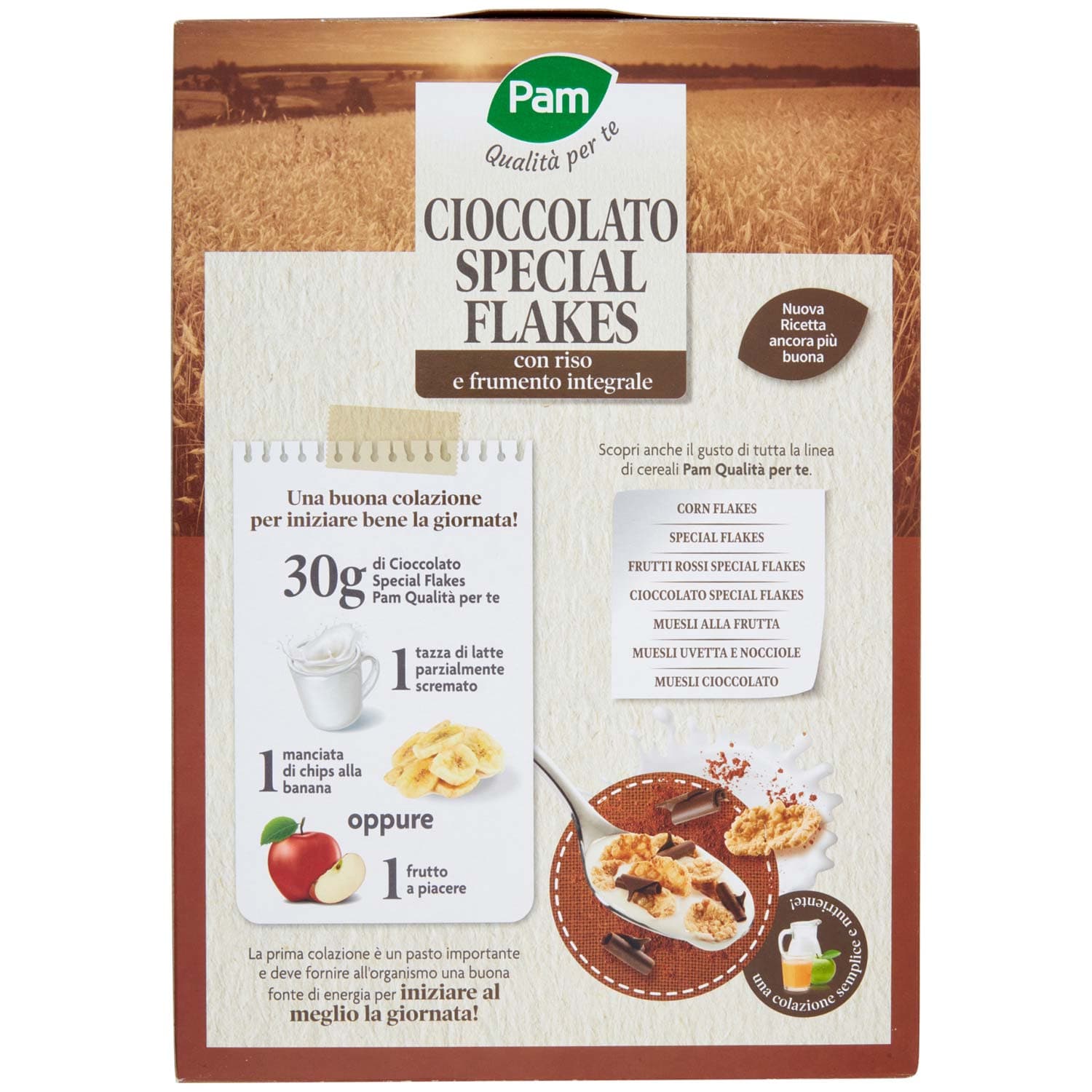 PAM Qualità per te Cioccolato Special Flakes con riso e frumento integrale 300 g – immagine 5