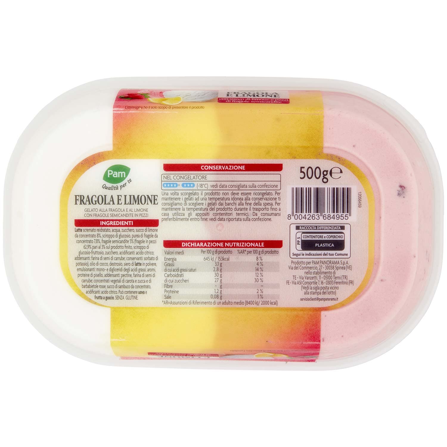 PAM PANORAMA Fragola e Limone 500 g – immagine 5