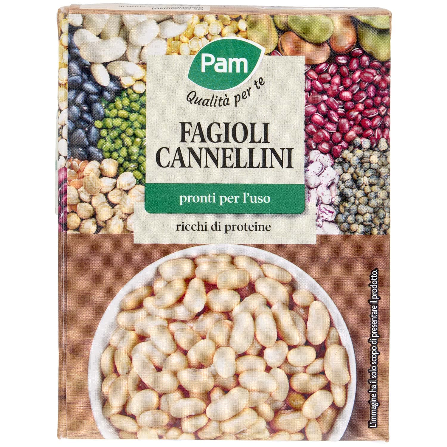 PAM Qualità per te Fagioli Cannellini 380 g – immagine 3