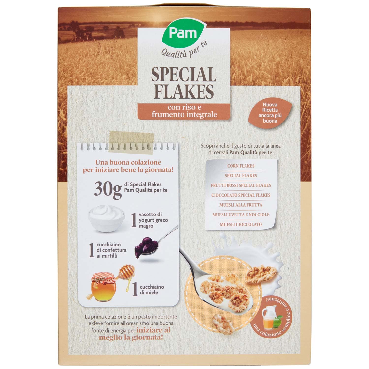 PAM Qualità per te Special Flakes con riso e frumento integrale 375 g – immagine 5