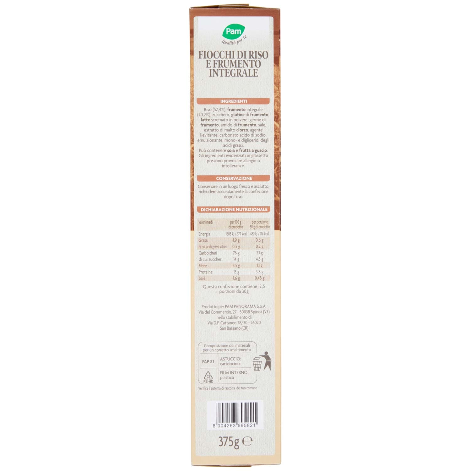 PAM Qualità per te Special Flakes con riso e frumento integrale 375 g – immagine 6