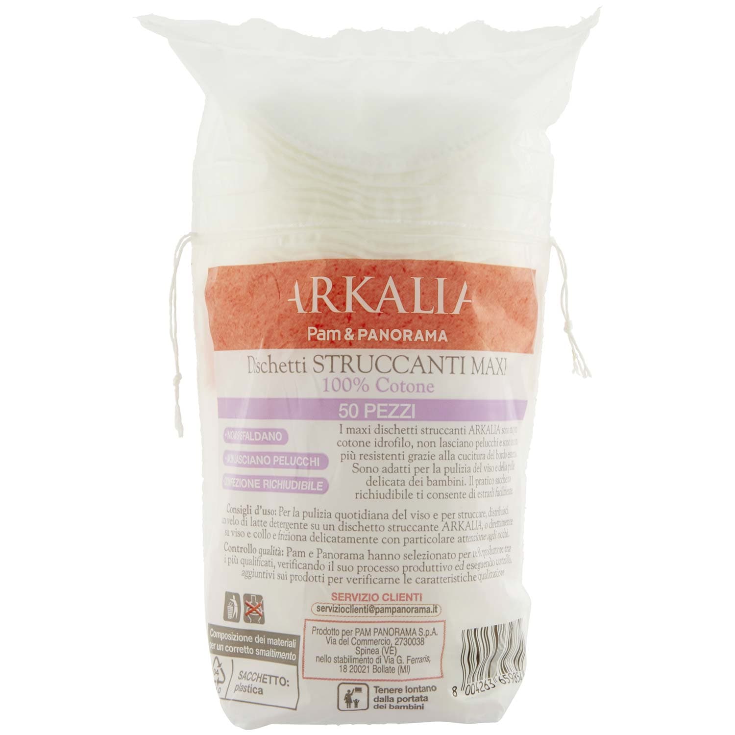 ARKALIA Dischetti Struccanti Maxi 50 pz – immagine 5