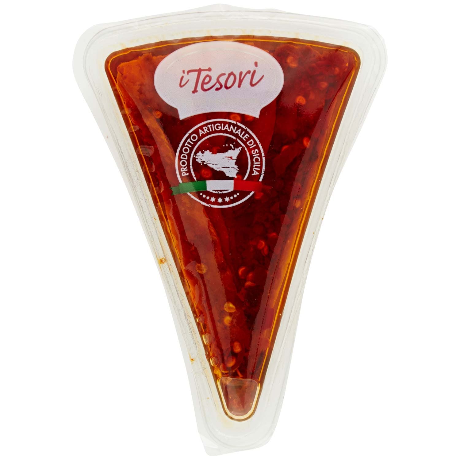 I TESORI Filetti di Acciughe in Olio di Semi di Girasole con Peperoncino 80 g – immagine 3