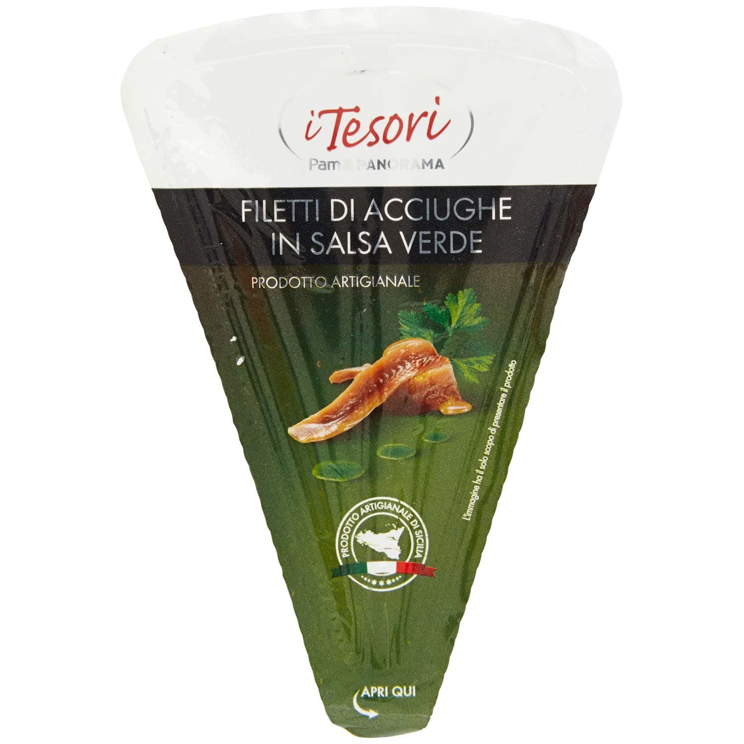 I TESORI Filetti di Acciughe in Salsa Verde 80 g – immagine 3