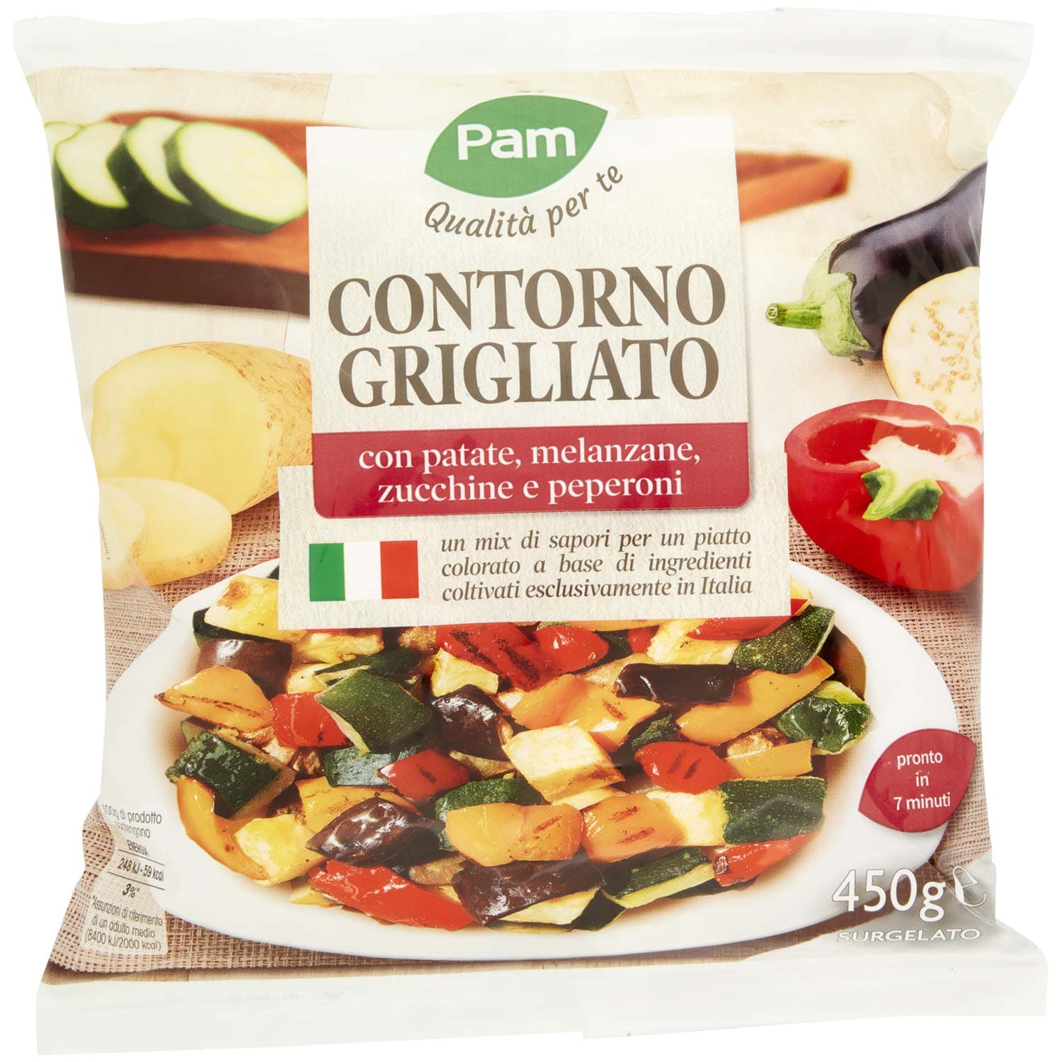 PAM PANORAMA Contorno Grigliato surgelato 450 g – immagine 3