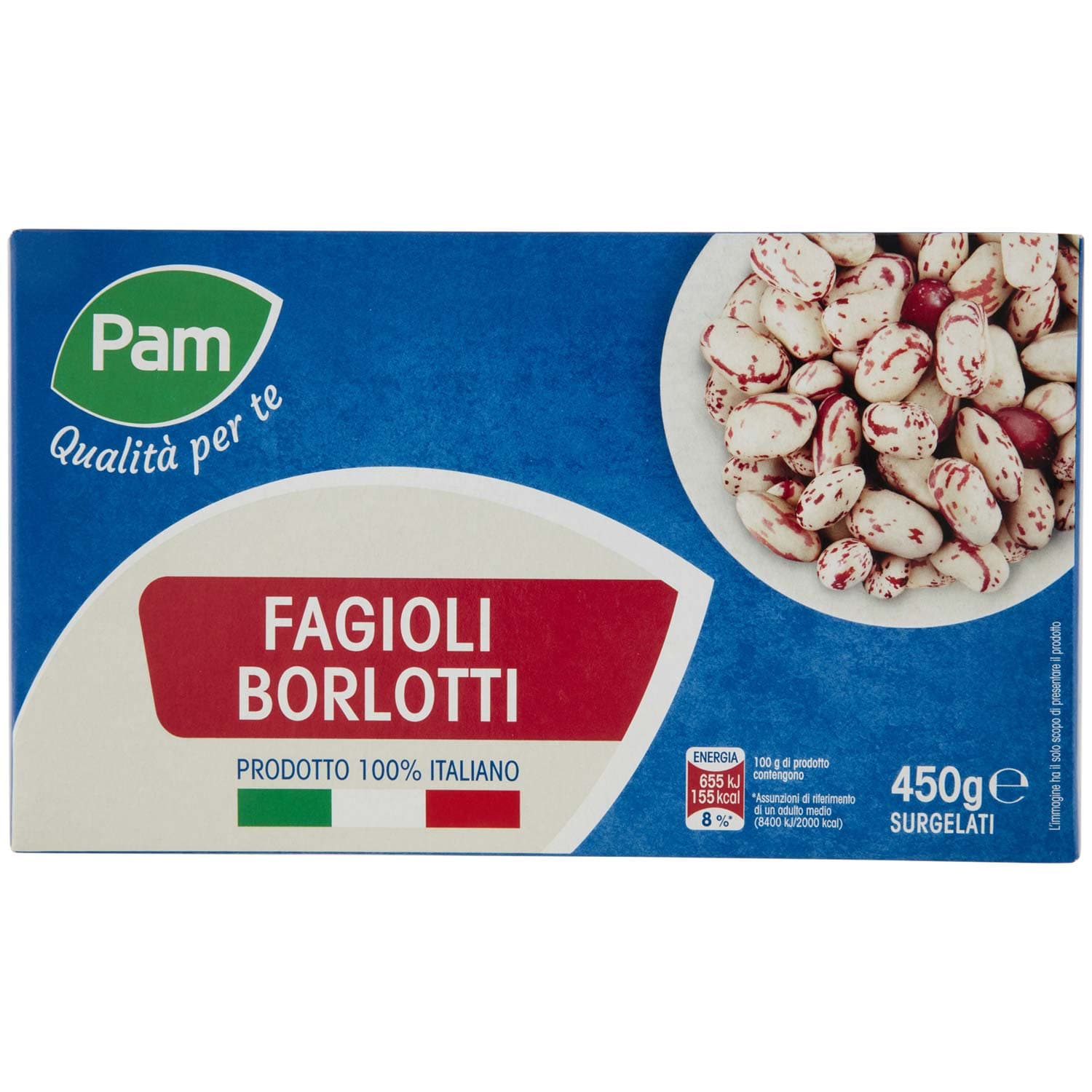 PAM PANORAMA Fagioli Borlotti surgelati 450 g – immagine 3