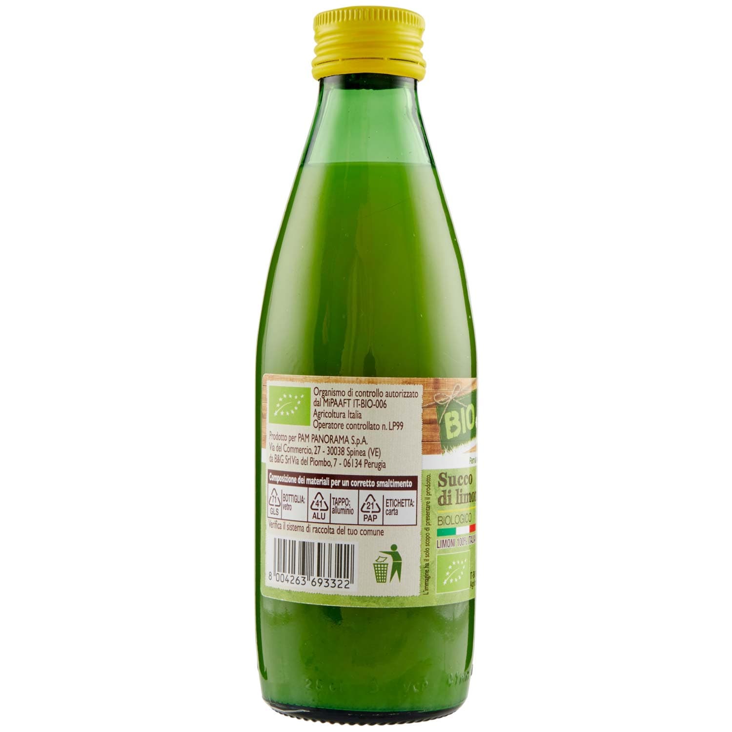 BIO Succo di limone Biologico 250 ml – immagine 4
