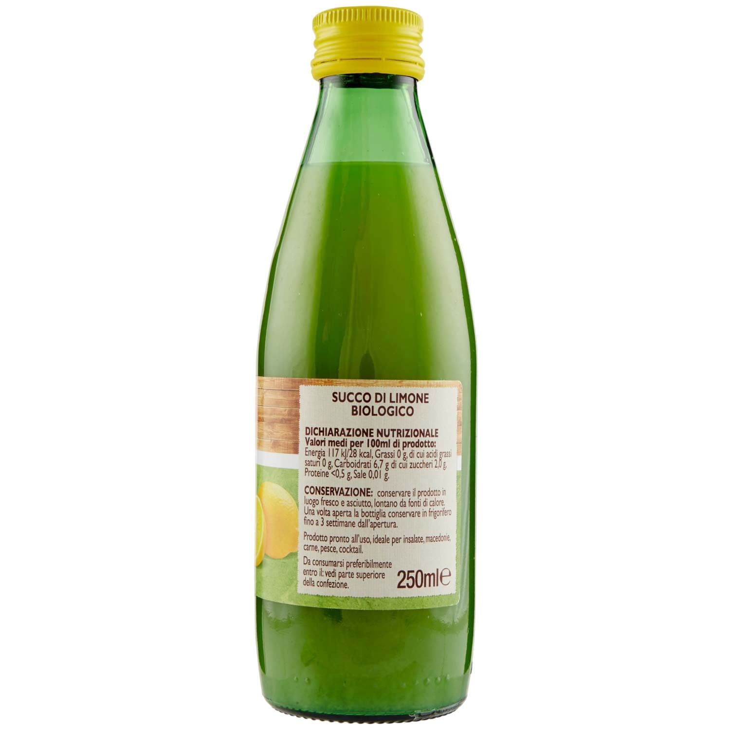 BIO Succo di limone Biologico 250 ml – immagine 6