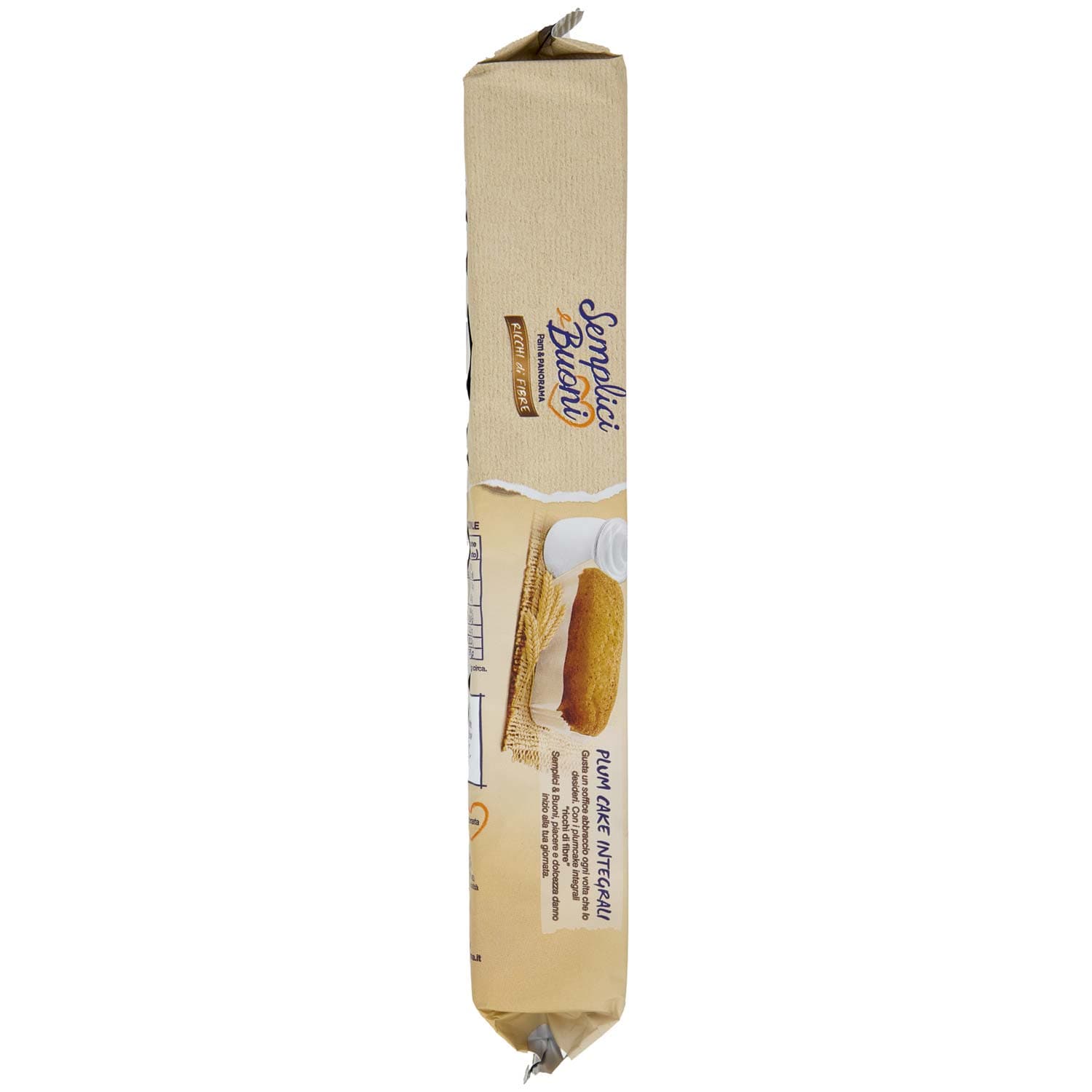 SEMPLICI E BUONI Ricchi di Fibre Plum Cake Integrali 6 x 33 g – immagine 4