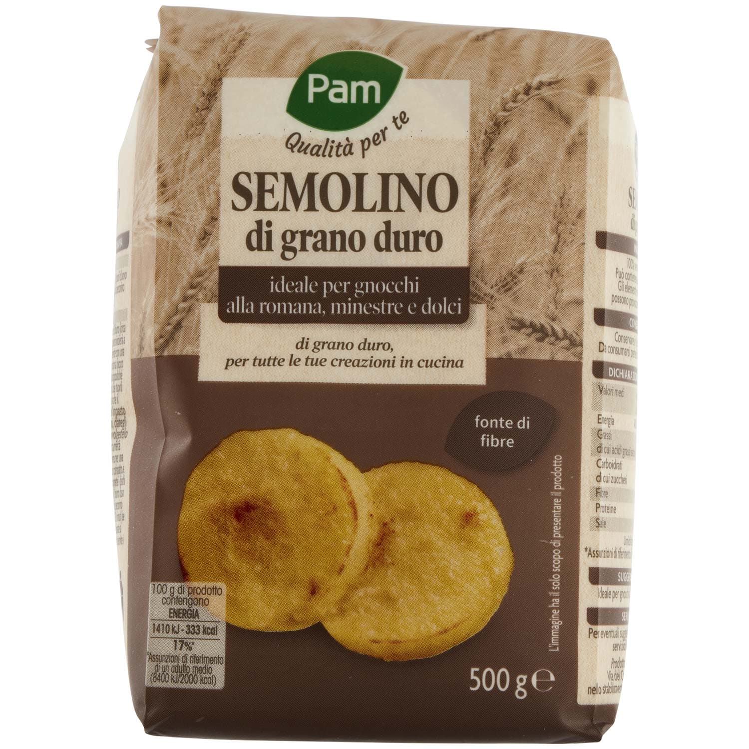 PAM PANORAMA Semolino di grano duro 500 g – immagine 3