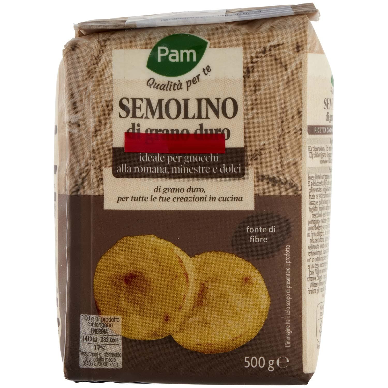 PAM PANORAMA Semolino di grano duro 500 g – immagine 5