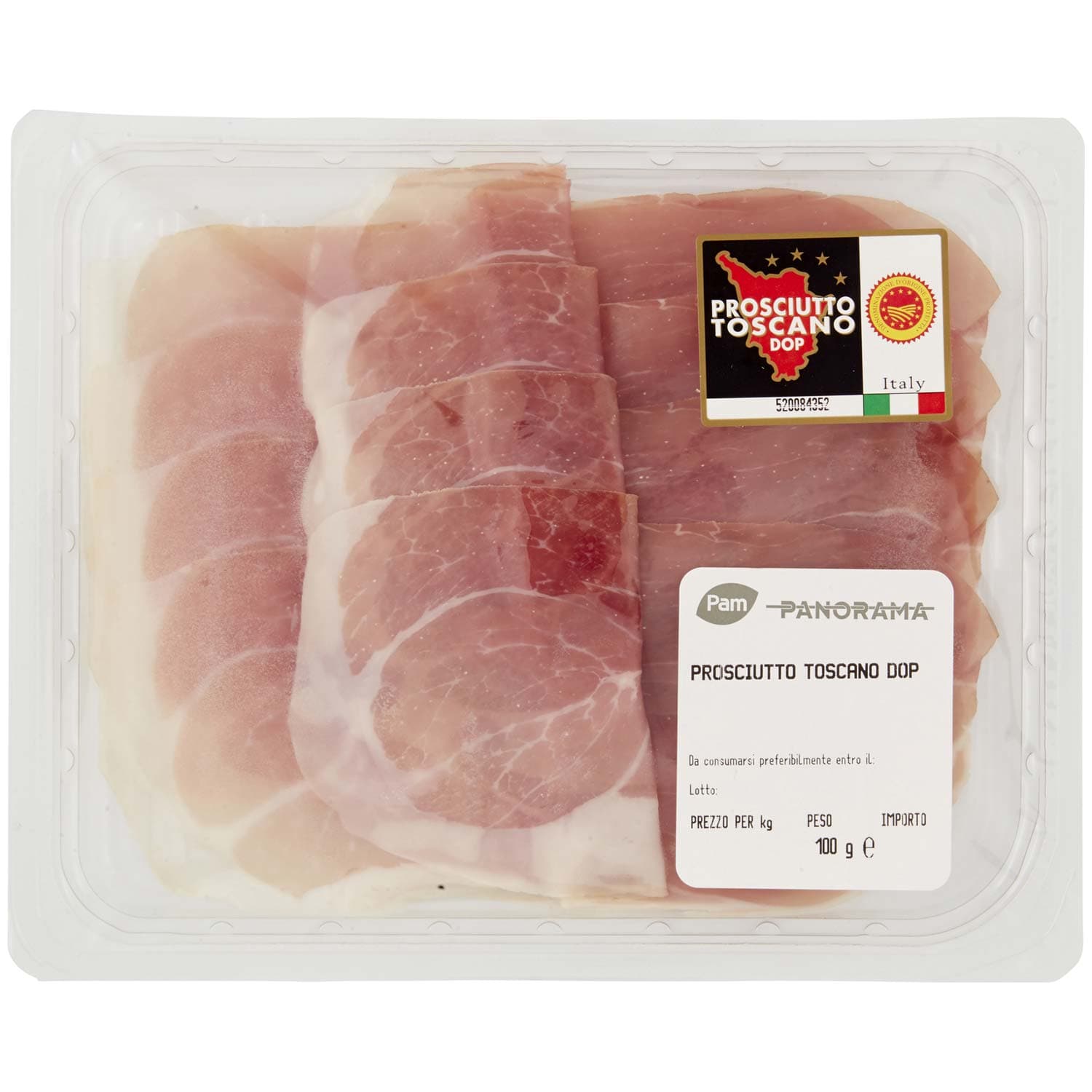PAM PANORAMA Prosciutto Toscano DOP 100 g – immagine 3