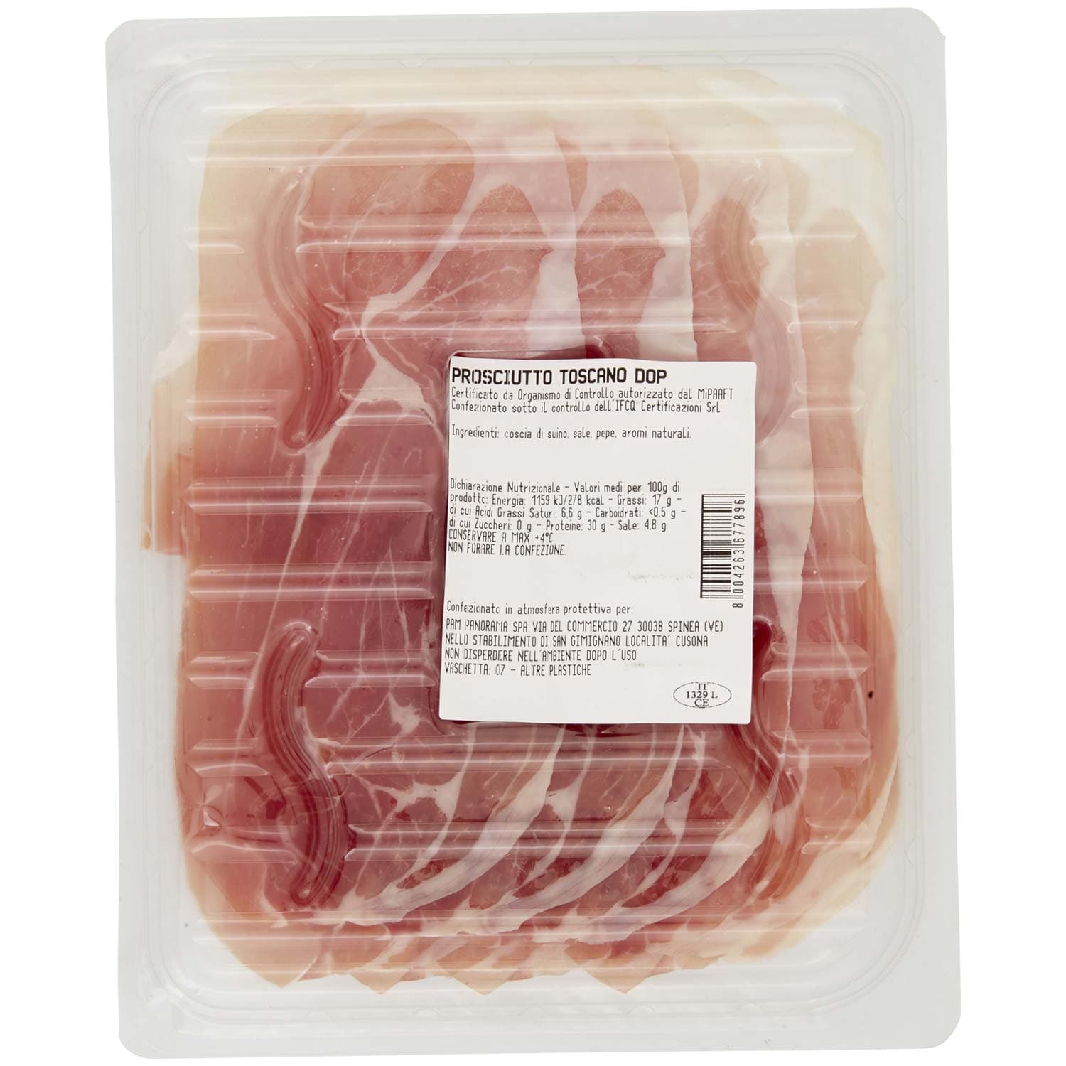 PAM PANORAMA Prosciutto Toscano DOP 100 g – immagine 5