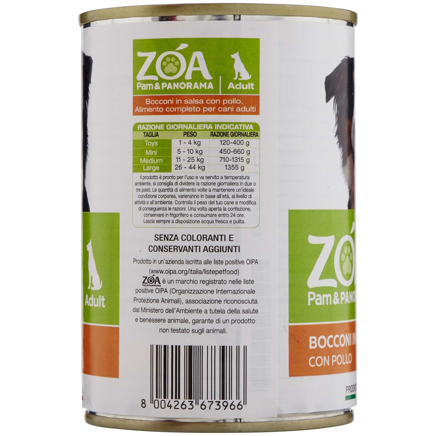 ZOA Adult Bocconi in Salsa con Pollo 415 g – immagine 4