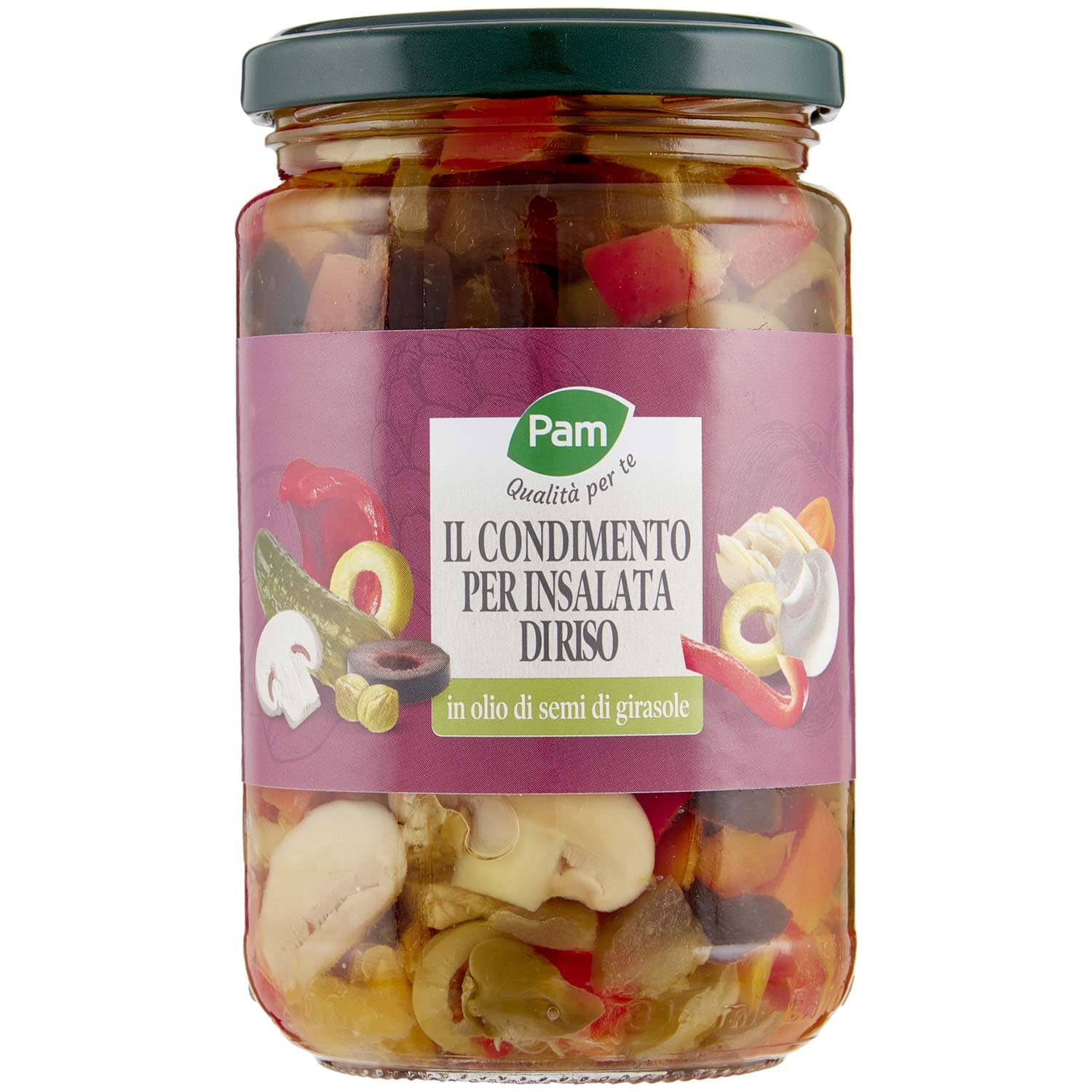 PAM Qualità per te il Condimento per Insalata di Riso in olio di semi di girasole 280 g – immagine 3