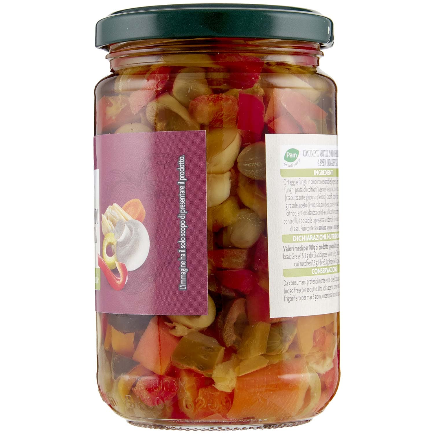 PAM Qualità per te il Condimento per Insalata di Riso in olio di semi di girasole 280 g – immagine 6