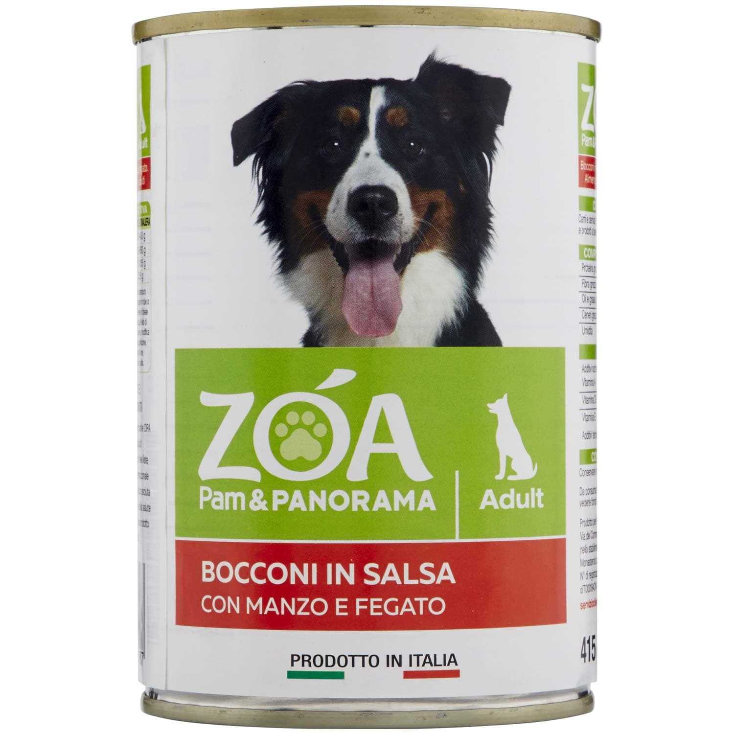 ZOA Adult Bocconi in Salsa con Manzo e Fegato 415 g – immagine 3