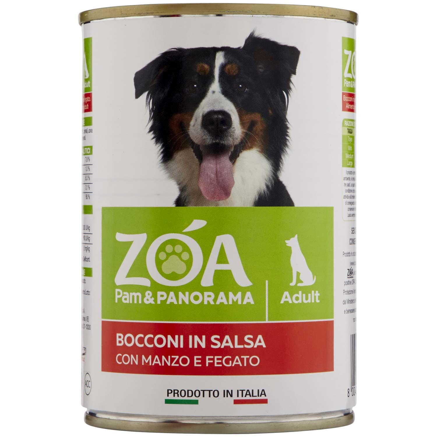 ZOA Adult Bocconi in Salsa con Manzo e Fegato 415 g – immagine 5