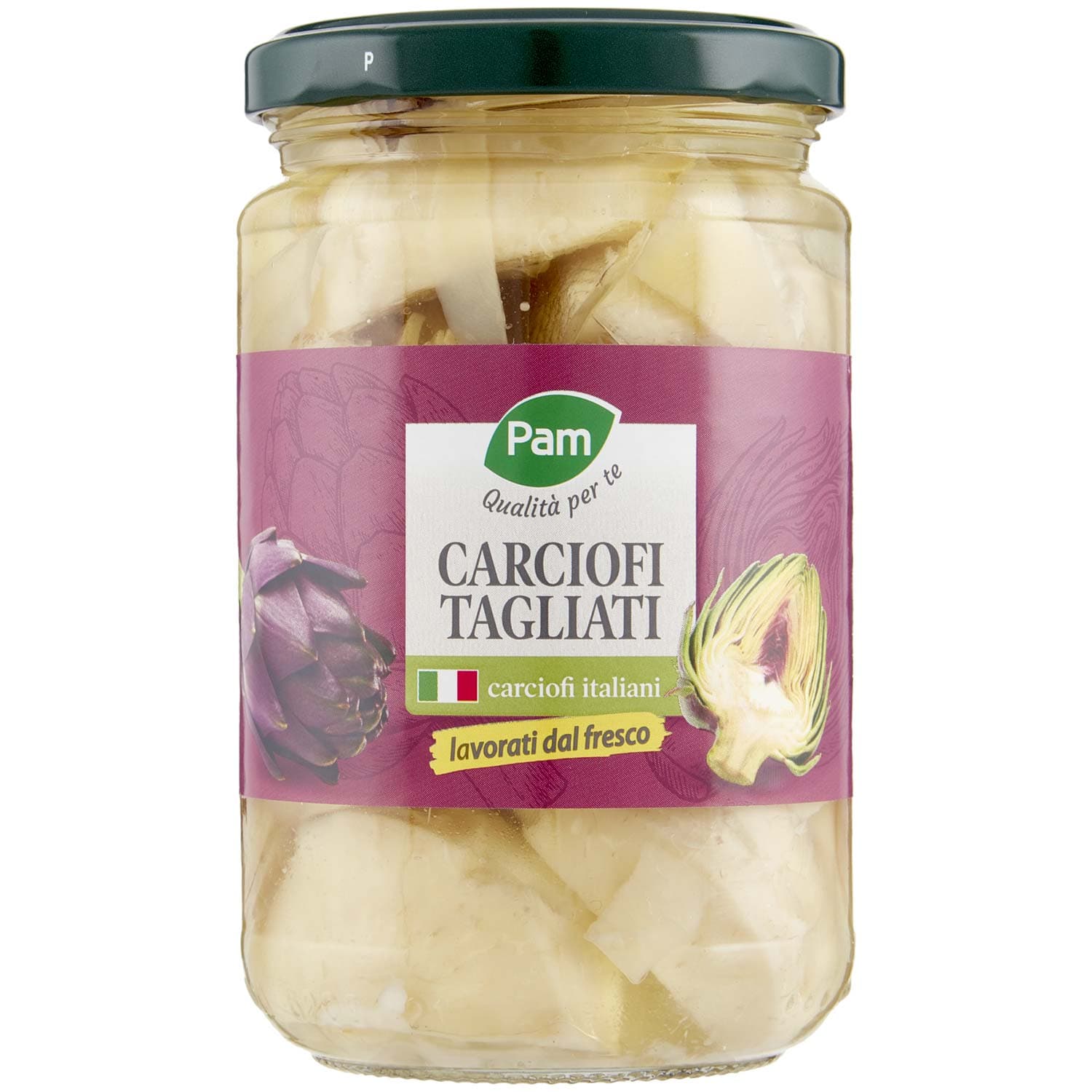 PAM PANORAMA Carciofini Tagliati all'Olio di Semi di Girasole 280 g – immagine 3