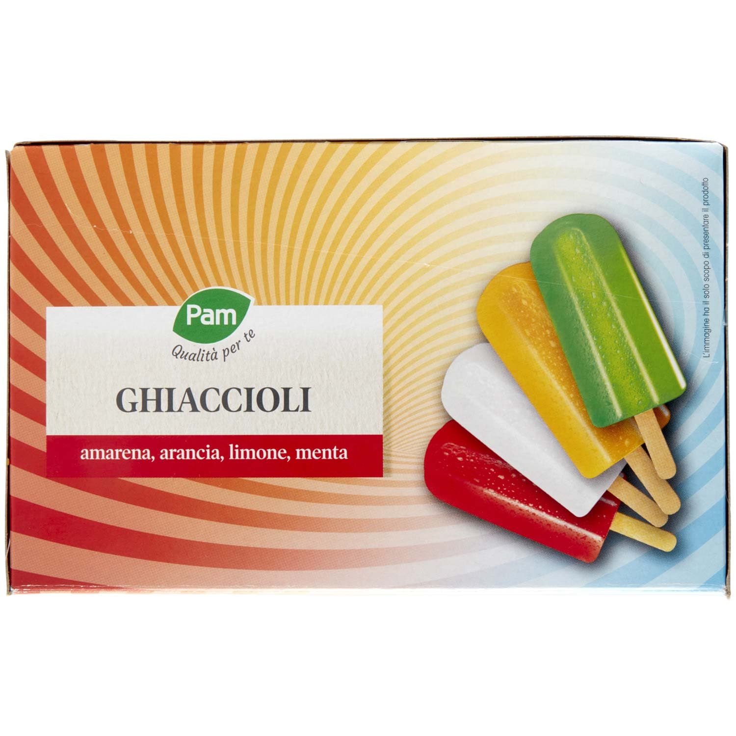 PAM Qualità per te Ghiaccioli amarena, arancia, limone, menta 20 x 70 g – immagine 6