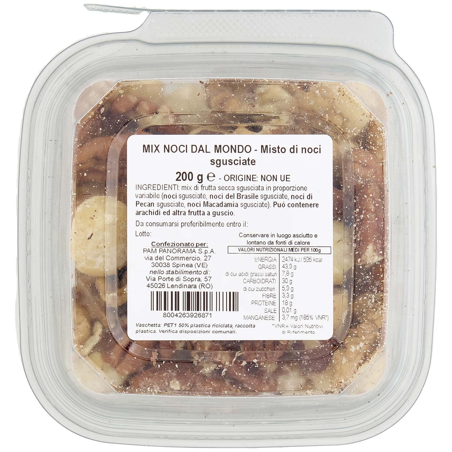 PAM Mix Noci dal Mondo 200 g – immagine 5