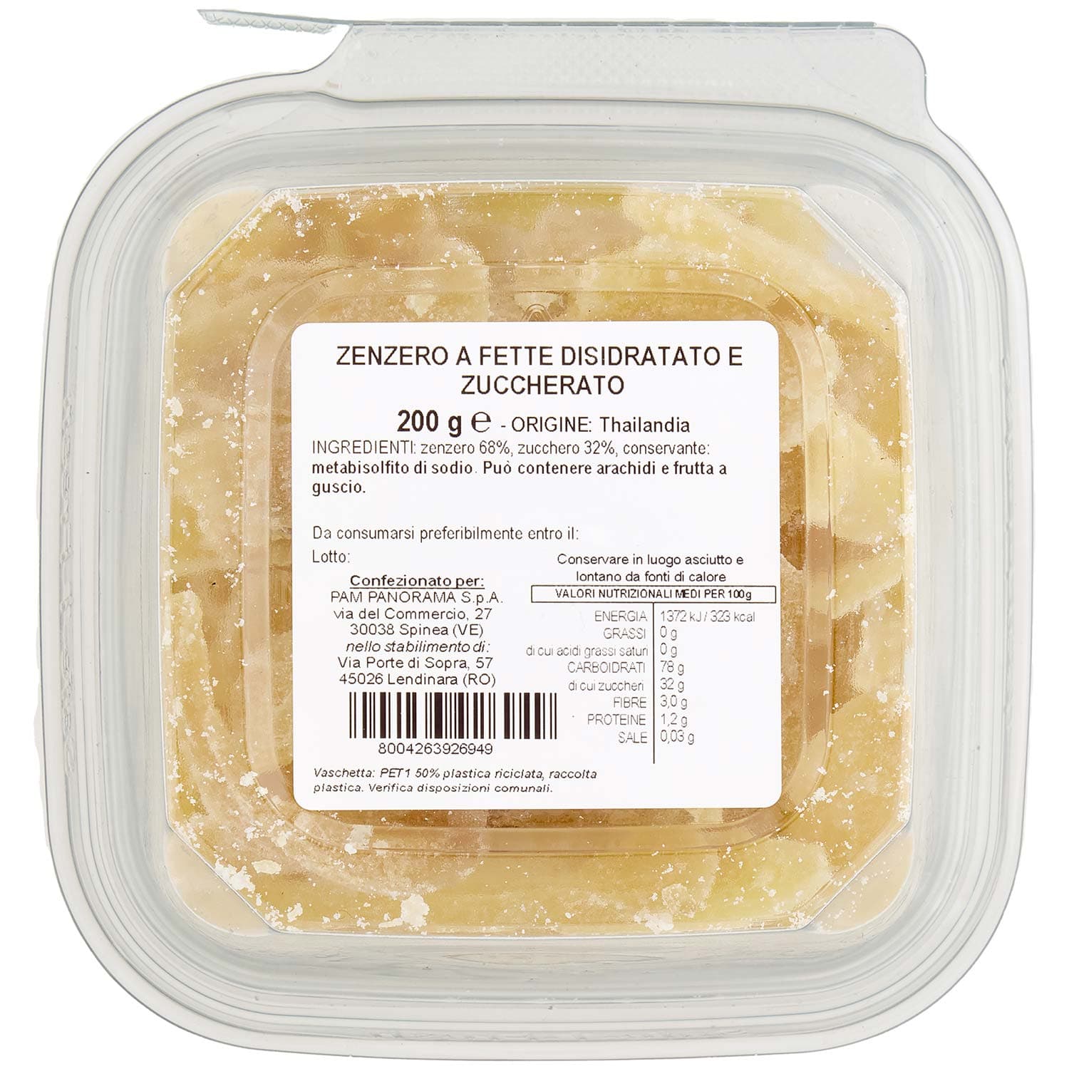 PAM Zenzero a Fette Morbido 200 g – immagine 5