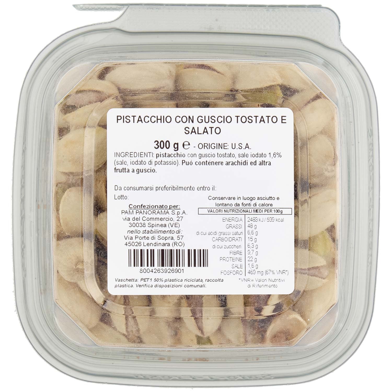 PAM Pistacchi Tostati e Salati 300 g – immagine 5
