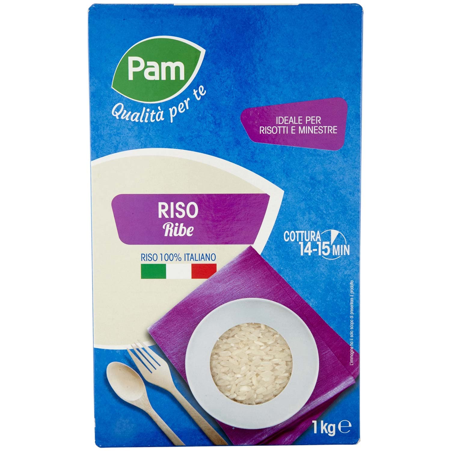 PAM Qualità per te Riso Ribe 1 kg – immagine 3