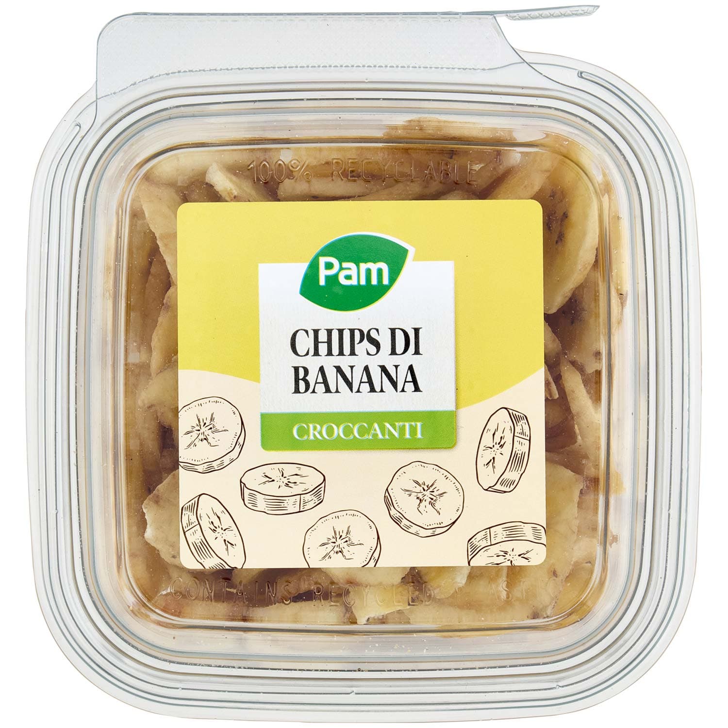 PAM Chips di Banana Croccanti 150 g – immagine 3