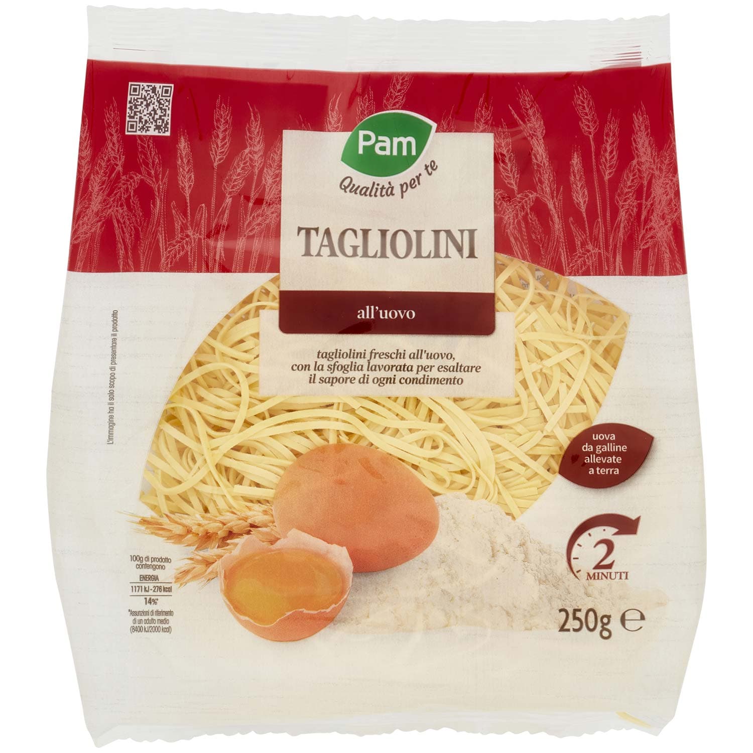 PAM Qualità per te Tagliolini all'uovo 250 g – immagine 3