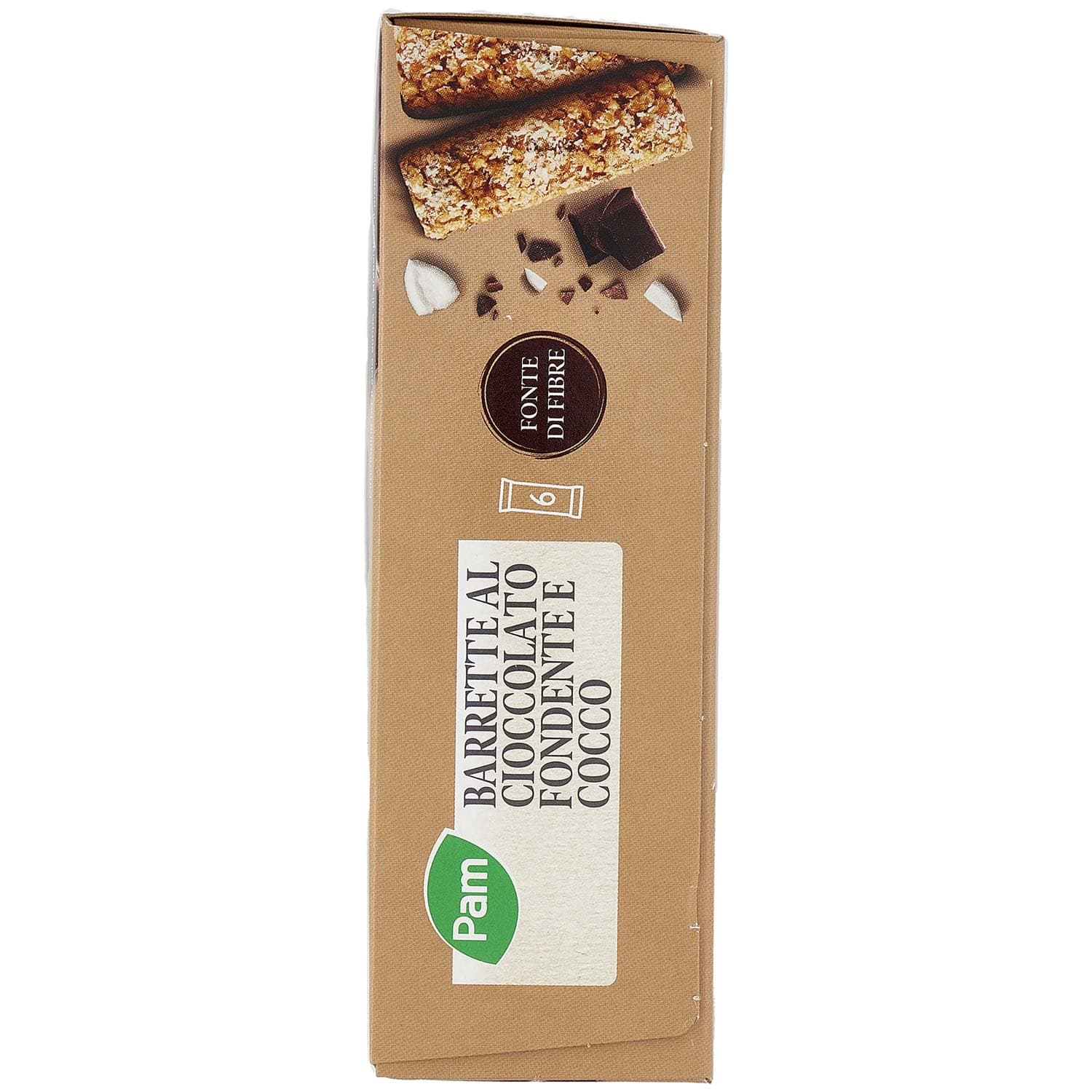 PAM Barrette al Cioccolato Fondente e Cocco 6 x 21 g – immagine 6