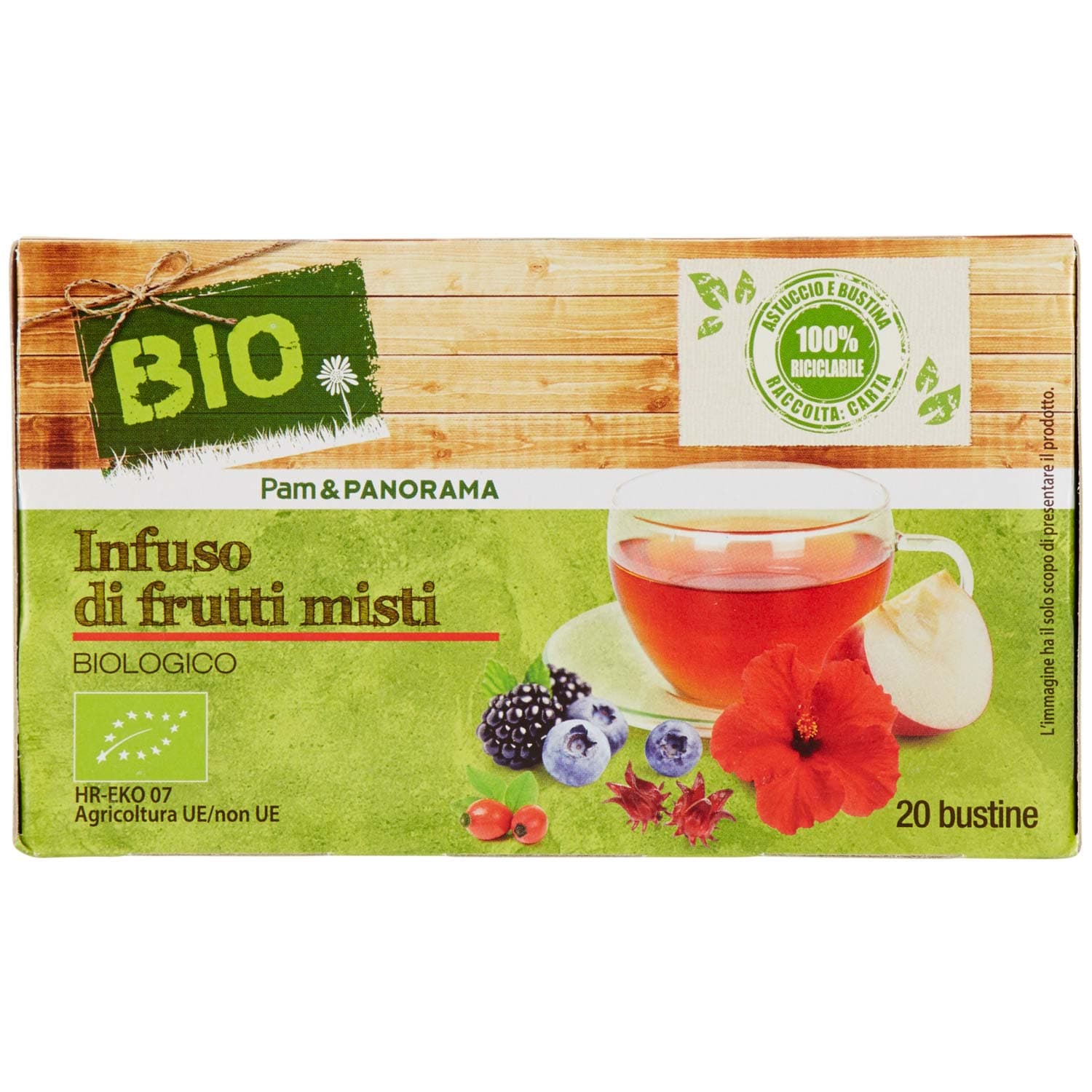 BIO Tisana di frutti misti 60g (3g x 20) – immagine 5