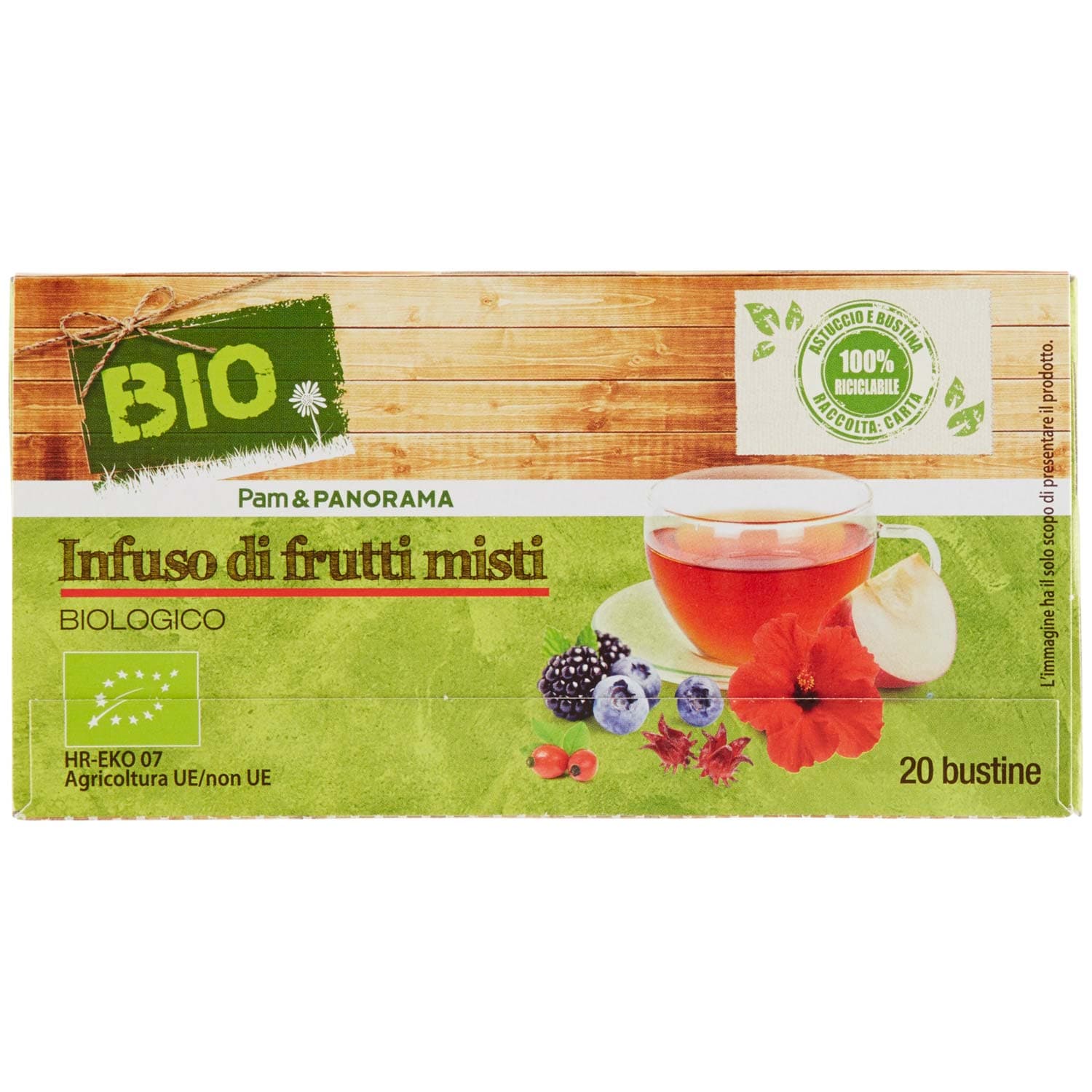 BIO Tisana di frutti misti 60g (3g x 20) – immagine 7