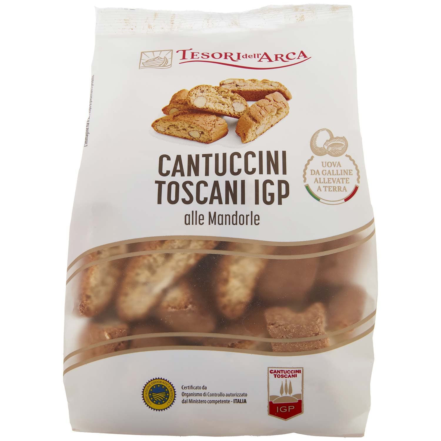 TESORI DELL'ARCA Cantuccini Toscani IGP alle Mandorle 250 g – immagine 3