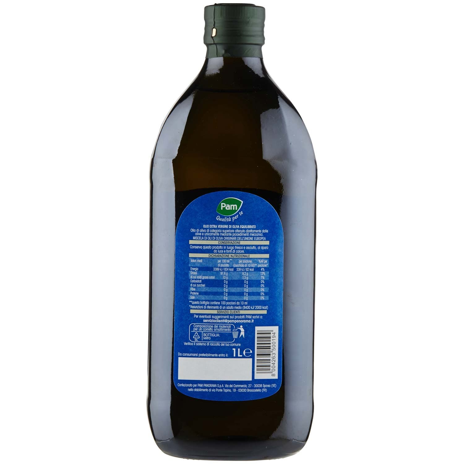 PAM Qualità per te Olio Extravergine di Oliva equilibrato 1 L – immagine 5