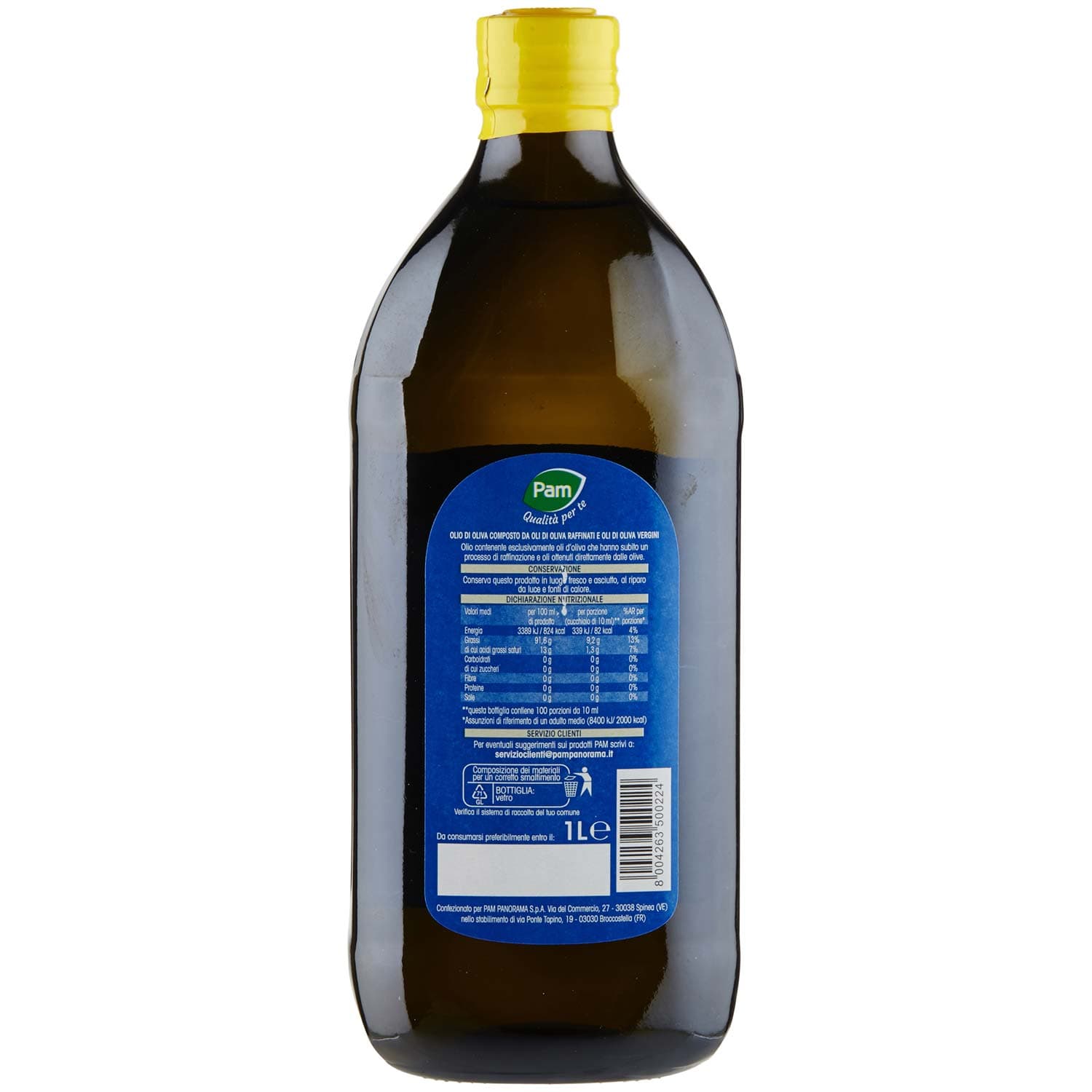 PAM Qualità per te Olio di Oliva 1 l – immagine 5
